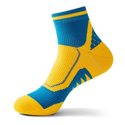 High-Performance Ankle Height Nylon Basketball Socks